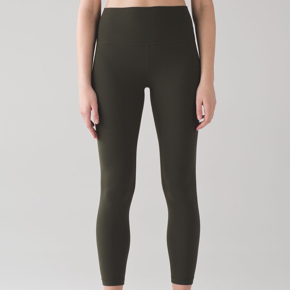 Lululemon Align Pant II - Deep Olive - size 2